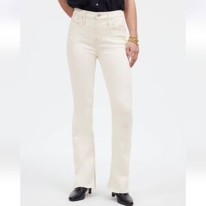 Madewell Kick Out Full-Length Jeans vintage canvas white $128 25